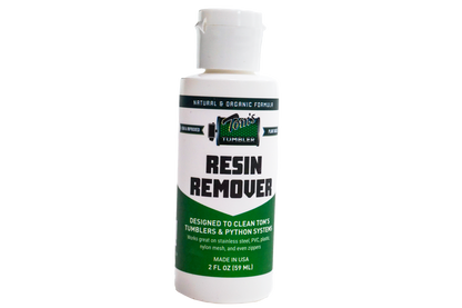 Toms Tumbler resin remover