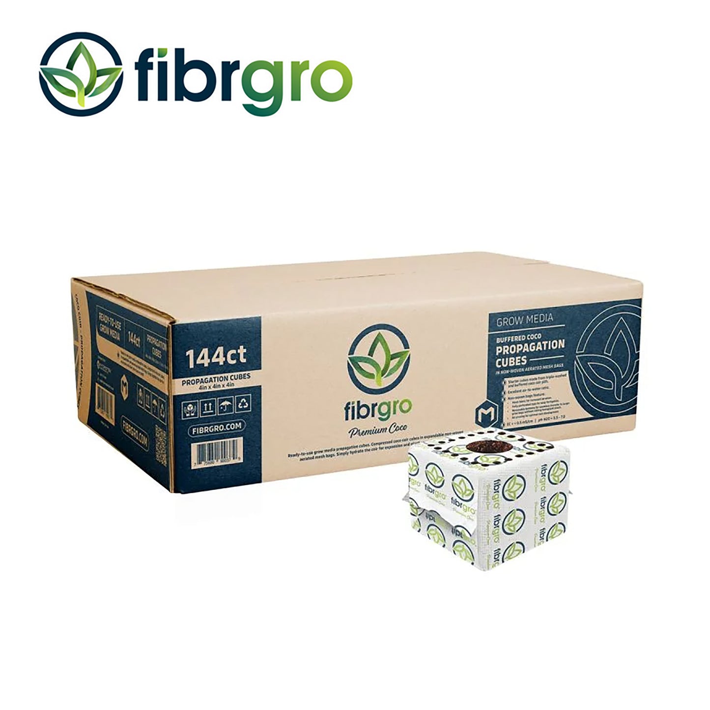Fibrgro 4x4 non woven propagation cube