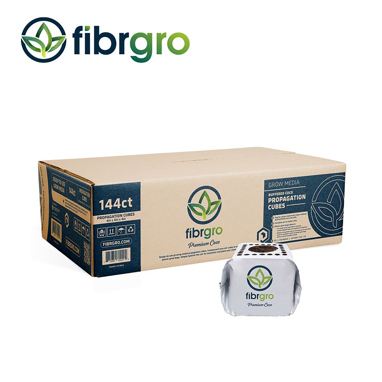 Fibrgro 4x4 Plastic propagation cube