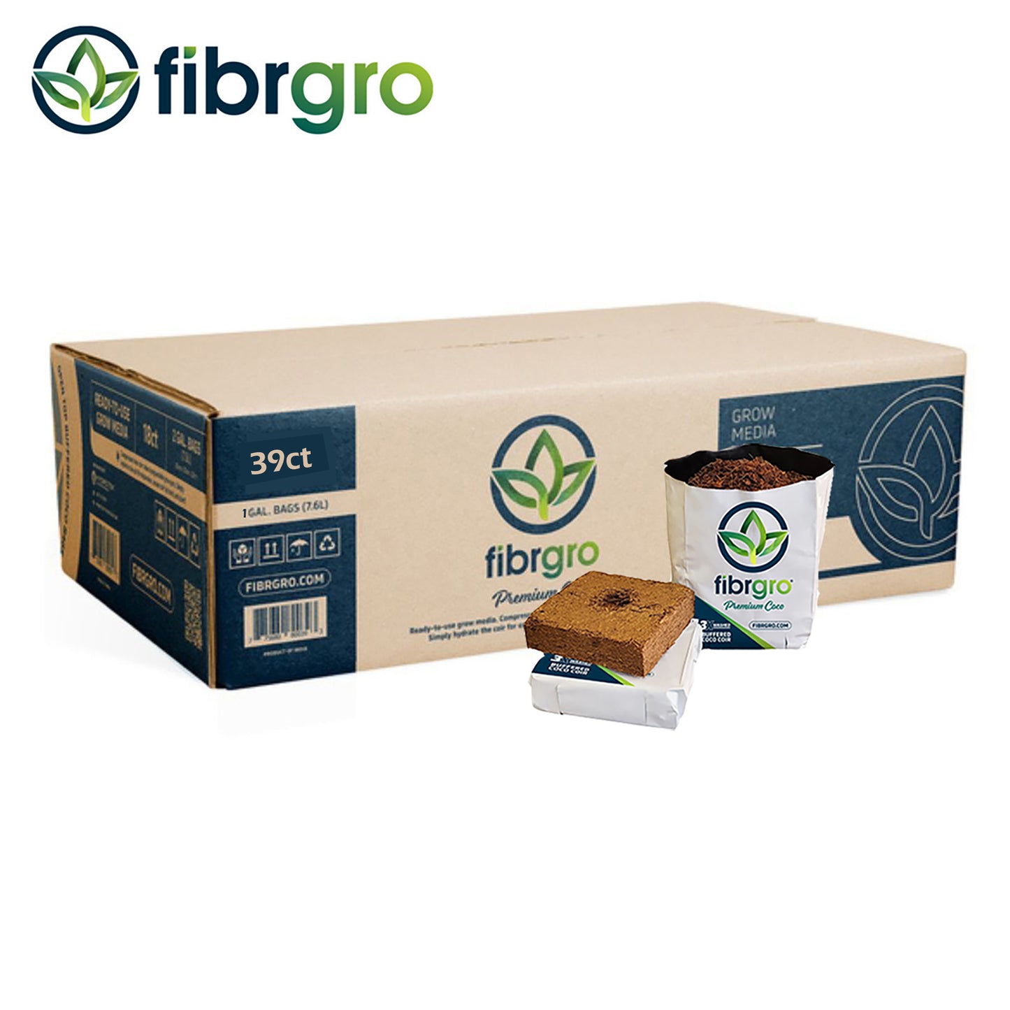Fibrgro 1g open top bags