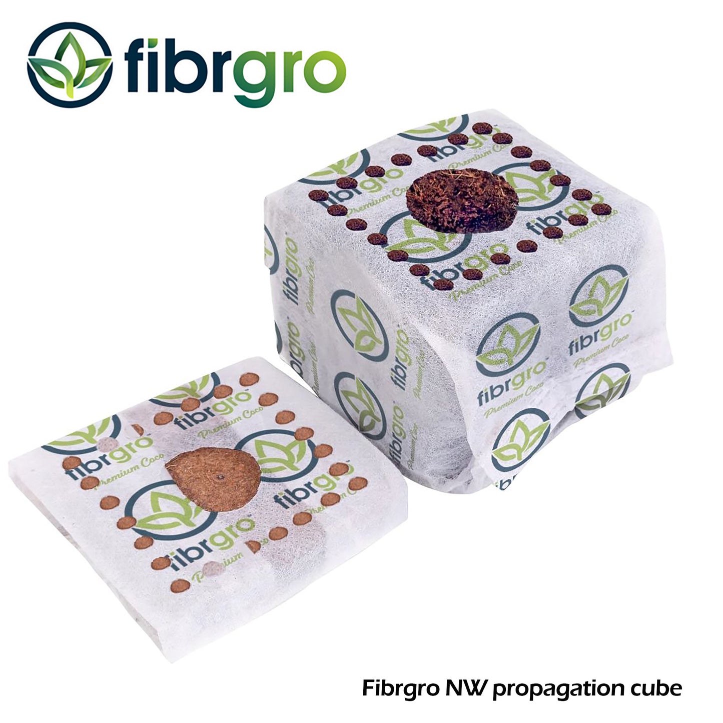 Fibrgro 4x2.5 plastic propagation cube