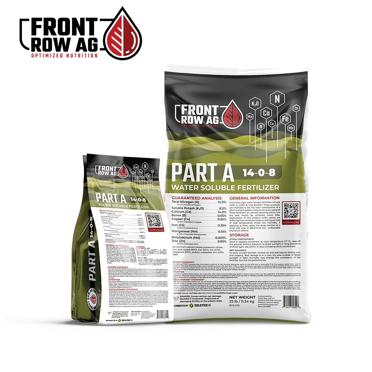 Front Row Part A Powder Fertilizer