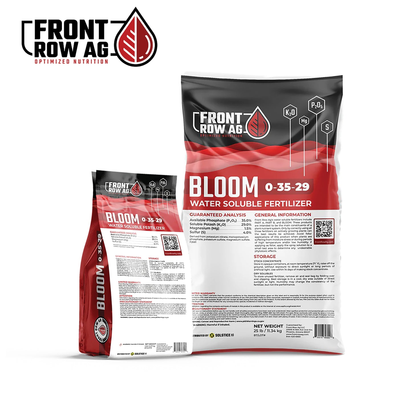 Front Row Part Bloom Powder Fertilizer