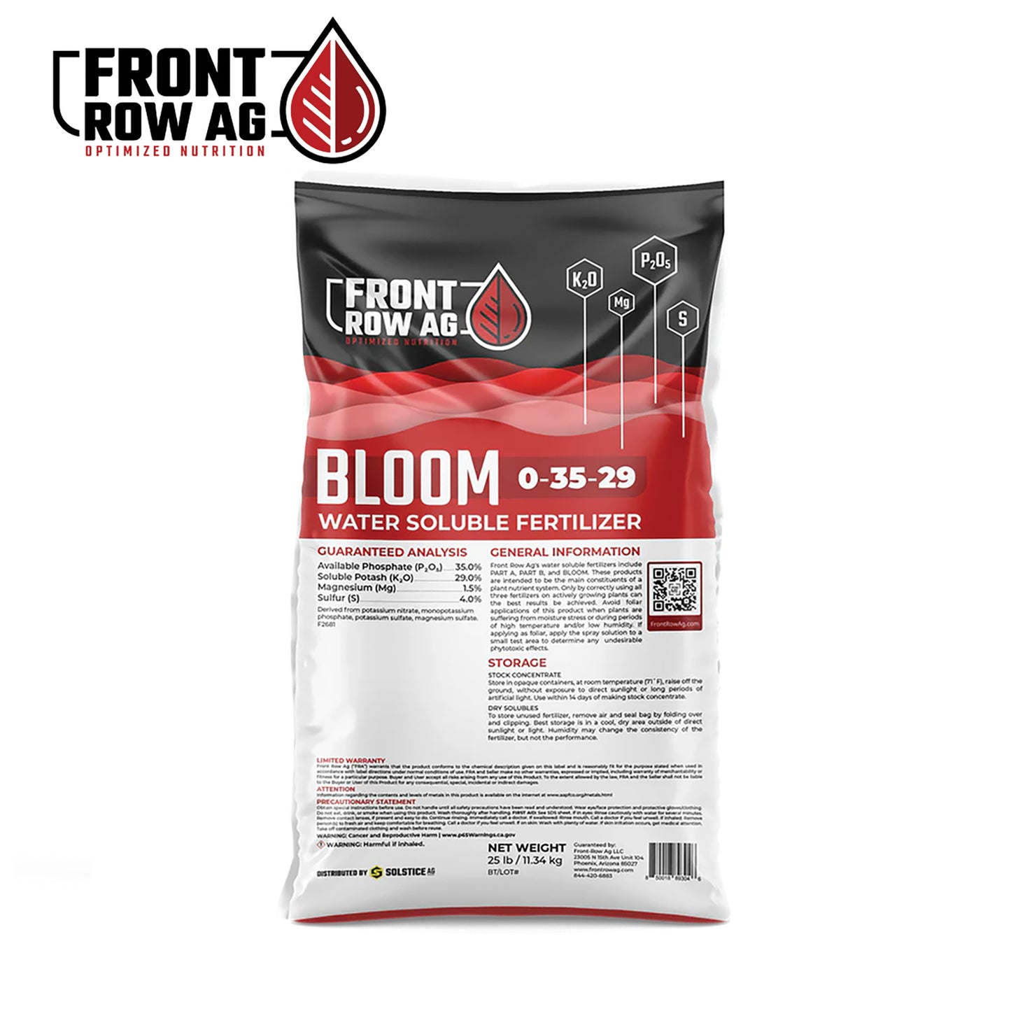 Front Row Part Bloom Powder Fertilizer