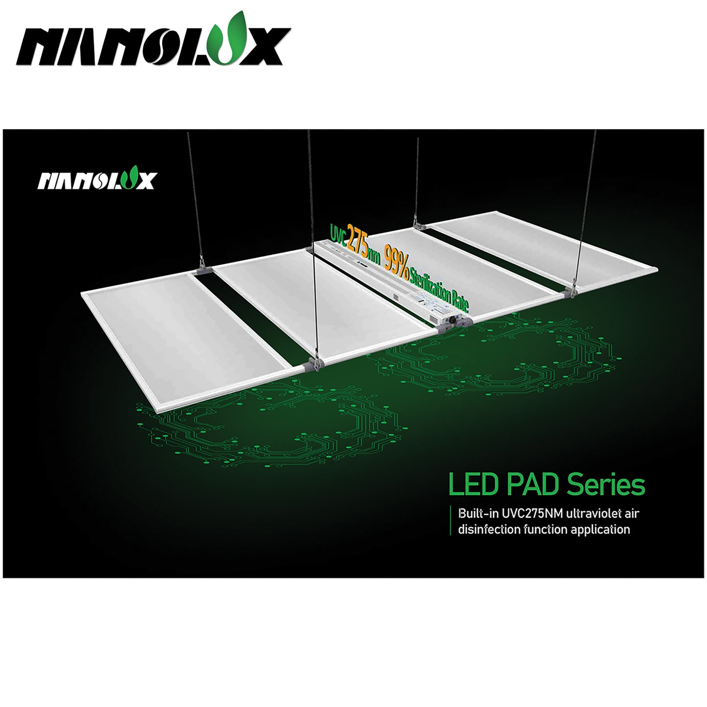 Nanolux 720 PAD with UVC Air Sterilization